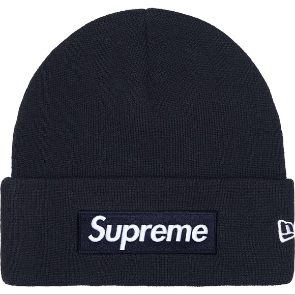 Supreme Other - Supreme Navy Knit Beanie fw25